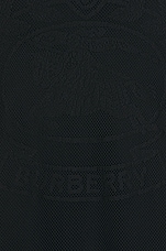 Burberry Lace T-shirt in Black, view 4, click to view large image.