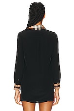Burberry Anette Shirt in Black, view 4, click to view large image.