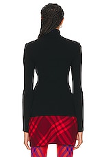 Burberry Long Sleeve Top in Black, view 3, click to view large image.