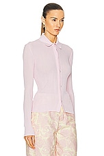 Burberry Long Sleeve Top in Cameo, view 2, click to view large image.