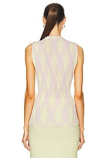Burberry Tank Top in Cameo Pattern, view 3, click to view large image.