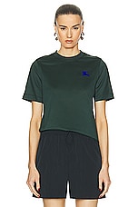 Burberry Short Sleeve T-shirt in Ivy, view 1, click to view large image.