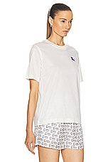 Burberry Short Sleeve T-shirt in Salt, view 2, click to view large image.