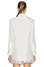 Burberry Long Sleeve Shirt in Grain, view 3, click to view large image.