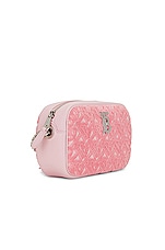 Burberry Towel Lola Camera Bag in Primrose Pink & Lime, view 5, click to view large image.