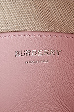 Burberry Towel Lola Camera Bag in Primrose Pink & Lime, view 7, click to view large image.