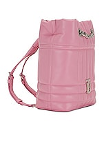 Burberry Lola Backpack in Primrose Pink, view 4, click to view large image.