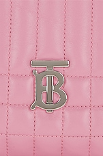Burberry Lola Backpack in Primrose Pink, view 7, click to view large image.