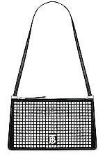 Burberry Evening Pouch in Black, view 1, click to view large image.