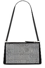 Burberry Evening Pouch in Black, view 3, click to view large image.