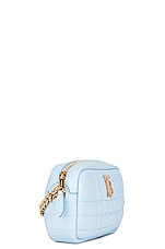 Burberry Lola Camera Bag in Pale Blue, view 5, click to view large image.