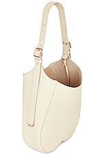 Burberry Medium Chess Hobo Bag in Pearl, view 5, click to view large image.