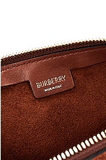 Burberry Small Shield Sling Bag in Bruciato, view 5, click to view large image.