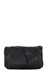 Burberry Rose Clutch in Black, view 3, click to view large image.
