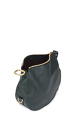 Burberry Medium Knight Hobo Bag in Vine, view 5, click to view large image.