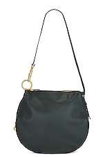 Burberry Medium Knight Hobo Bag in Vine, view 6, click to view large image.