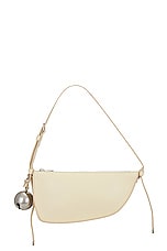 Burberry Shield Sling Bag in Pearl, view 1, click to view large image.