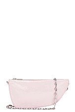 Burberry Micro Sling Shield Bag in Cameo, view 1, click to view large image.