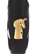 Burberry Chess Baguette Bag in Black, view 7, click to view large image.