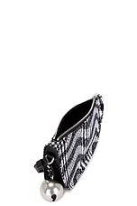Burberry Small Shield Sling Bag in Black & White, view 5, click to view large image.