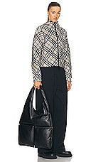 Burberry Cut Shoulder Bag in Black, view 2, click to view large image.