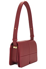 Burberry Snip Shoulder Bag in Ruby, view 4, click to view large image.