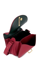 Burberry Medium Rocking Horse Bag in Ruby, view 5, click to view large image.