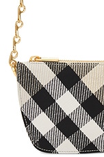 Burberry Micro Shield Bag With Chain in Lichen, view 7, click to view large image.