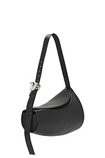 Burberry Large Horn Shoulder Bag in Slate, view 4, click to view large image.