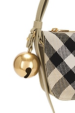 Burberry Mini Shield Sling Bag in Lichen, view 7, click to view large image.