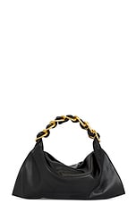 Burberry Small Swan Bag in Black, view 3, click to view large image.