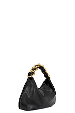 Burberry Small Swan Bag in Black, view 4, click to view large image.