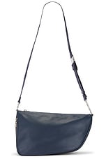 Burberry Medium Shield Messenger Bag in Lake, view 1, click to view large image.