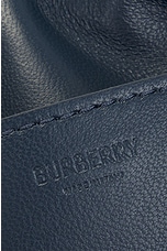Burberry Medium Shield Messenger Bag in Lake, view 6, click to view large image.