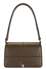 Burberry Snip Shoulder Bag in Military, view 1, click to view large image.
