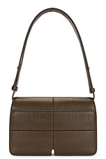 Burberry Snip Shoulder Bag in Military, view 2, click to view large image.