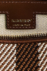 Burberry Olympia Pouch Bag in Birch Brown, view 6, click to view large image.