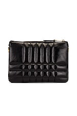 Burberry Lola Double Pouch Bag in Black, view 3, click to view large image.
