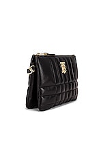 Burberry Lola Double Pouch Bag in Black, view 4, click to view large image.