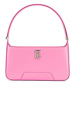 Burberry Medium TB Shoulder Bag in Primrose Pink, view 1, click to view large image.