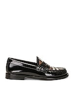 Burberry Vintage Check Loafer in Black, view 1, click to view large image.