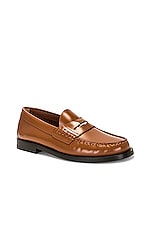 Burberry Rupert Loafer in Warm Oak Brown, view 2, click to view large image.