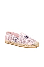 Burberry Alport Espadrille in Soft Blossom, view 2, click to view large image.