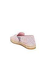 Burberry Alport Espadrille in Soft Blossom, view 3, click to view large image.