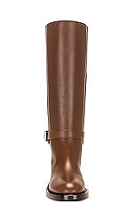 Burberry Emmett Tall Boot in Pine Cone Brown, view 4, click to view large image.
