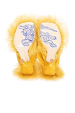 Burberry Jess Sandal in Sulphur, view 6, click to view large image.