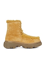 Burberry Mavis Boot in Manilla & Amber Yellow, view 1, click to view large image.