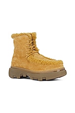 Burberry Mavis Boot in Manilla & Amber Yellow, view 2, click to view large image.