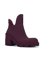 Burberry Rachel Boot in Aubergine, view 2, click to view large image.