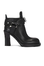 Burberry Stirrup Low Bootie in Black, view 1, click to view large image.